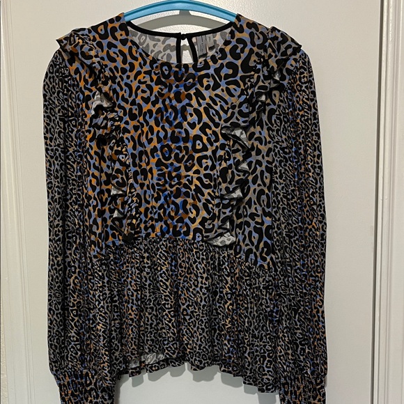 Anthropology blank London Ruffled with Peplum size S - Picture 1 of 5
